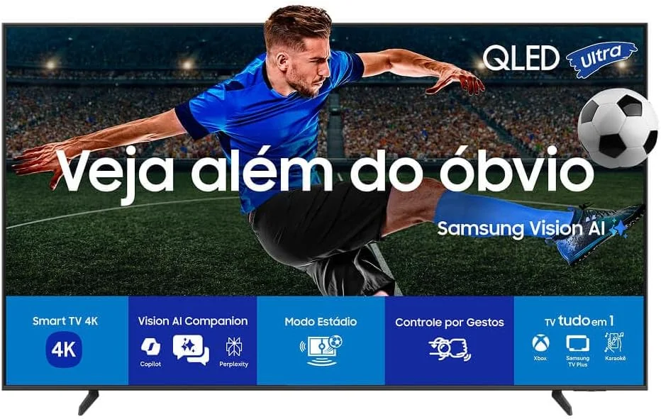 Samsung Q60D 55 Review: Smart TV QLED 4K Vale R$ 3.099 em 2026?